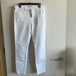 Bright white never worn Nysa Skinny jeans, brand:Just Black, size 10 never worn